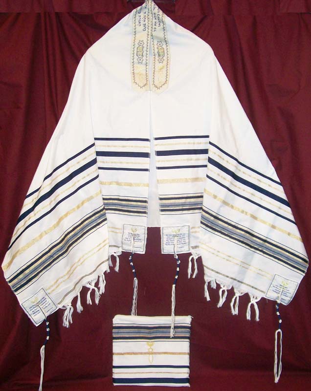 MESSIANIC SCRIPTURES PRAYER SHAWL - TALLIT - PRAYER SHAWLS